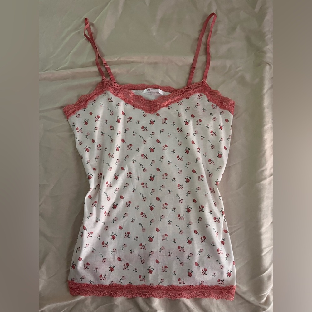 2000s lace camisole top